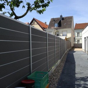 Wpc DIY fencing hollow 6 square holes 199x20mm waterproof weather resistant high quality for outdoor garden