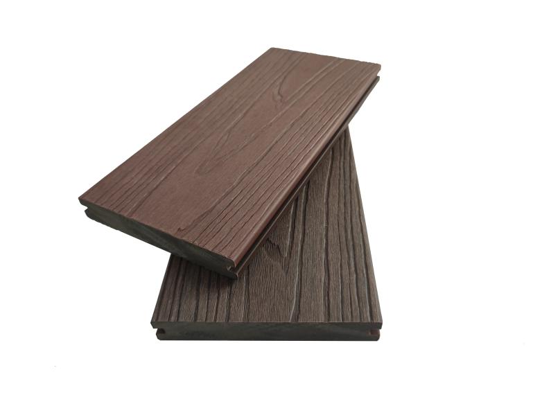 Co-extrusion Decking Solid  high quality Waterproof board 137×22.5mm pollution-free two colors floor Featured Image