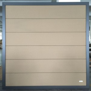 Traditional fencing wpc panel  hollow 9 square holes 293x20mm modern building high quality for outdoor garden